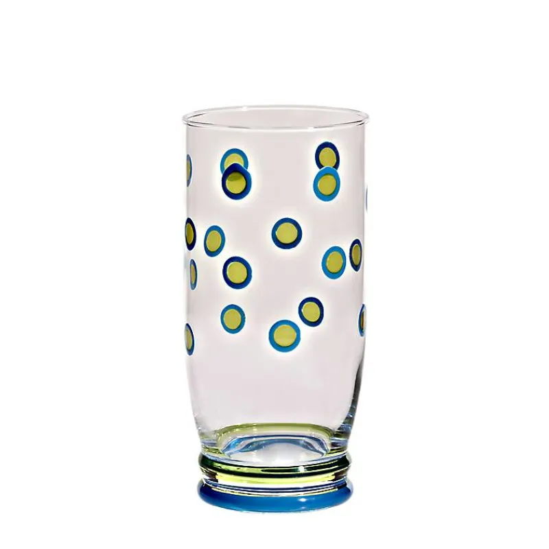 Gläserset^Cristalica Limoglas Punkte Nadia 4er-Set 420ml