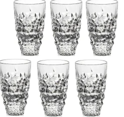 Gläserset^German Crystal Longdrinkglas Katarina Gold 6er-Set