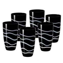 Gläserset^Cristalica Longdrinkglas Koralle 6er-Set 330ml