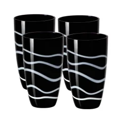 Gläserset^Cristalica Longdrinkglas Koralle 4er-Set 330ml