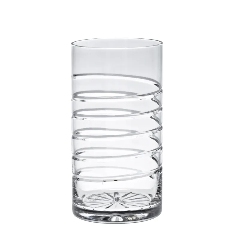 Longdrinkgläser^Cristalica Kingdom Longdrinkglas Spirale 340ml