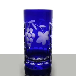 Longdrinkgläser|Farbige Gläser^Cristalica Kingdom Longdrinkglas Traube 340ml