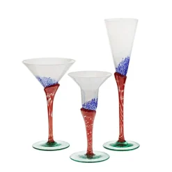 Farbige Gläser|Cocktailgläser^Art Glass Martiniglas Steinlook150 ml