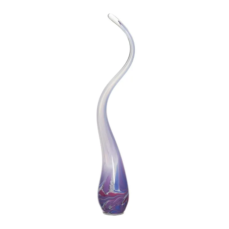 Kugeln & Zapfen^Art Glass Miniflamme Gartenflair inkl. Stab 45cm