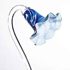 Blüten^Art Glass Miniglocke auf Glasstab 