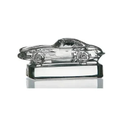 Fahrzeuge^German Crystal Modellauto Mercedes Benz 300SL aus Bleikristall, Transparent