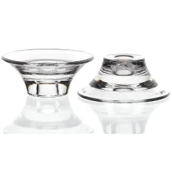 Weihnachten|Weihnachten^Cristalica Multikerzenhalter aus Bleikristall 4,5cm