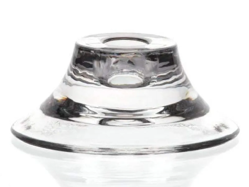 Kerzenhalter^Cristalica Multikerzenhalter aus Bleikristall 3er Set 4,5cm