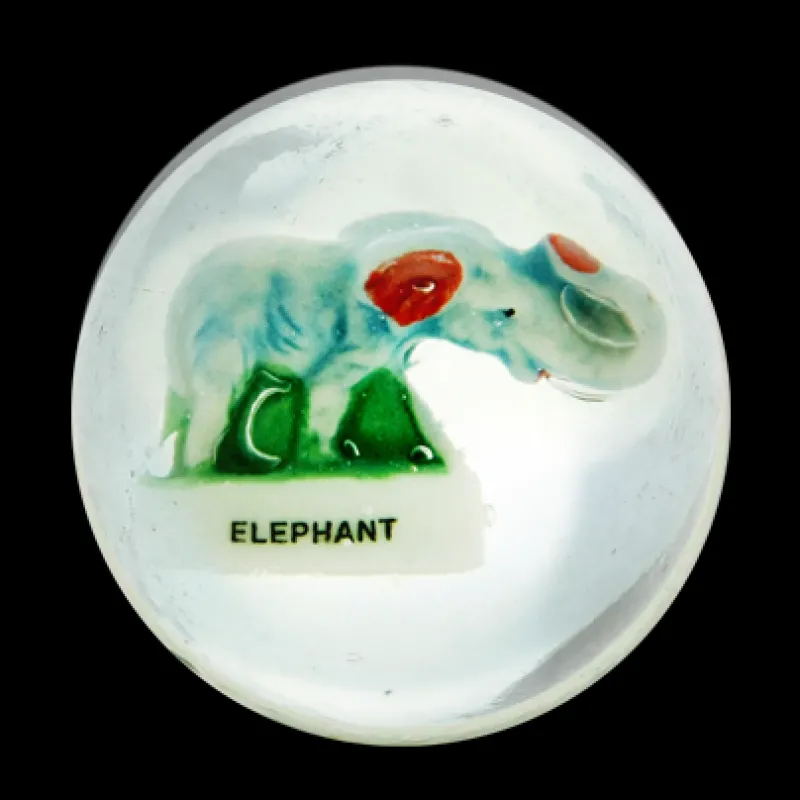 Nuggets & Murmeln^Cristalica Kingdom Murmeln mit Tierfiguren (30mm)