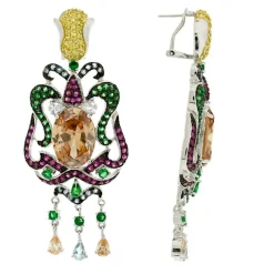 Sarah Kern Kollektion|Ohrringe^Schmuck Ohrringe Lilaia aus 925 Sterling Silber für Damen Heat