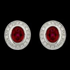 Sarah Kern Kollektion|Ohrringe^Cristalica Ohrstecker Eos aus 925 Sterling Silber Schmuck für Damen Heat