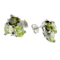 Sarah Kern Kollektion|Ohrringe^Schmuck Ohrstecker Harmonia aus 925 Sterling Silber für Damen Heat