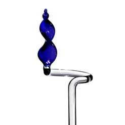 Orchideentopf & Stäbe^Art Glass Orchideenstab Spirale "Gartenflair" (45cm)