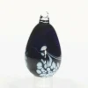 Ostern|Ostern^Art Glass Osterei mit Anhängeröse "Pavel" (10cm)