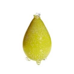 Ostern|Ostern^Art Glass Osterei stehend mit Füßen 