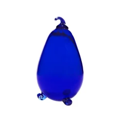 Ostern|Ostern^Art Glass Osterei stehend mit Füßen 