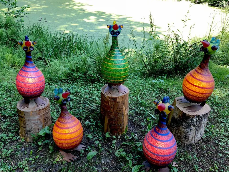 Tiere & Figuren^Cristalica Outdoor Objekt Turcky 64cm