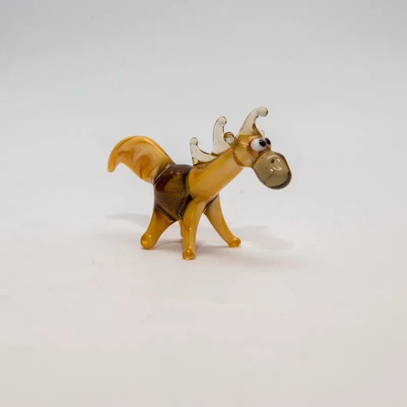 Geburtstag|Tiere & Figuren^Art Glass Pferd Mini Plus 4-5cm Glas Tiere Figuren Sammeln Vitrine Miniatur Bauernhof