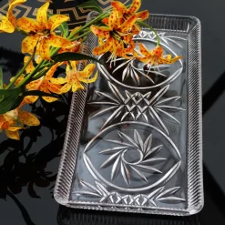 Frauen|Kuchen & Torten^Cristalica Platte aus Bleikristall 28cm