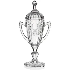 Pokal & Glasblock^Cristalica Pokal mit Deckel