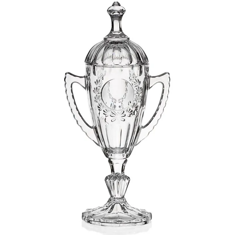 Pokal & Glasblock^Cristalica Pokal mit Deckel