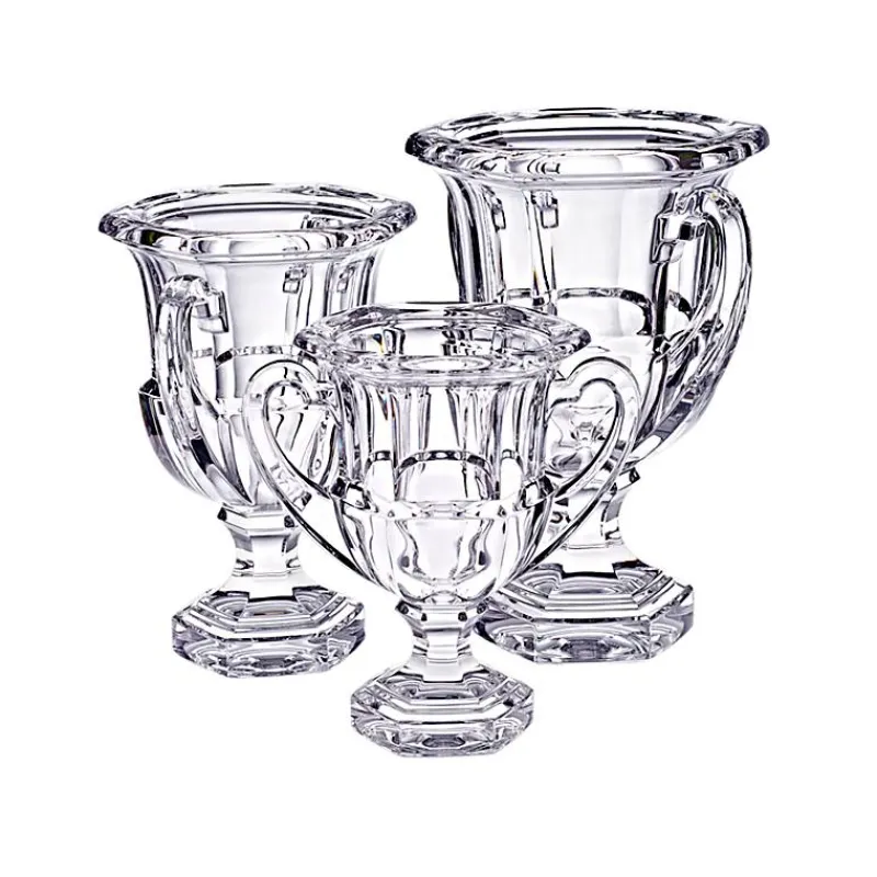 Pokal & Glasblock|Vasen^German Crystal Pokalvase Opera 25 cm Transparent aus Bleikristall