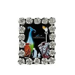 Fotogeschenk|Bilderrahmen^Cristalica Portraitrahmen Rose "Galerie" (13x18cm)