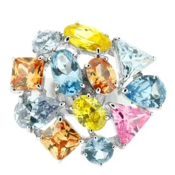 Sarah Kern Kollektion|Ringe^Schmuck Ring Amathia aus 925 Sterling Silber für Damen Heat