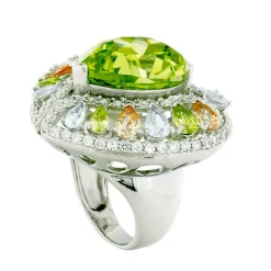 Sarah Kern Kollektion|Ringe^Schmuck Ring Beroe aus 925 Sterling Silber für Damen Heat