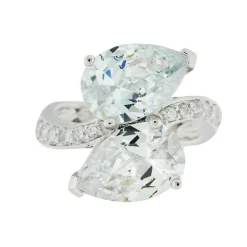 Sarah Kern Kollektion|Ringe^Cristalica Ring Eupompe aus 925 Sterling Silber Schmuck für Damen Heat