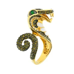 Sarah Kern Kollektion|Ringe^Schmuck Ring Eurydike aus 925 Sterling Silber für Damen Heat