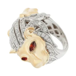 Sarah Kern Kollektion|Ringe^Schmuck Ring Ianassa aus 925 Sterling Silber für Damen Heat