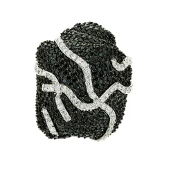 Sarah Kern Kollektion|Ringe^Cristalica Ring Kymp aus 925 Sterling Silber Schmuck für Damen Heat