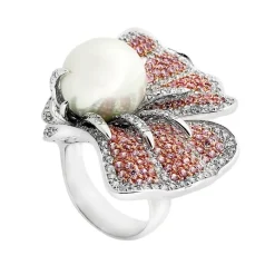 Sarah Kern Kollektion|Ringe^Schmuck Ring Leukothoe aus 925 Sterling Silber für Damen Heat