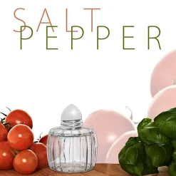 Salz & Pfeffer^Cristalica GmbH Salz/Pfefferstreuer Linear (5,5cm)