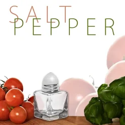Salz & Pfeffer^Cristalica GmbH Salz/Pfefferstreuer Würfel mini (5,5cm)