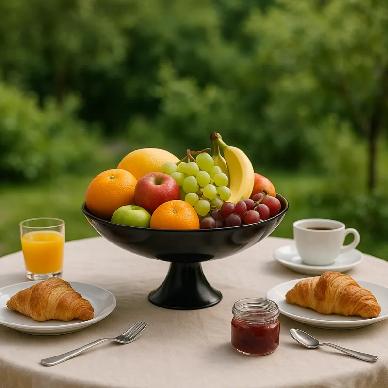 Halloween|Schalen & Schüsseln^Amara Design Schale auf Fuß "Night" (32,5cm)