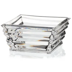 Schalen^German Crystal Schale aus Bleikristall 21x21cm, Transparent