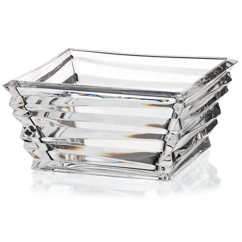 Schalen^German Crystal Schale aus Bleikristall 21x21cm, Transparent