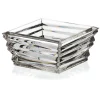 Schalen^German Crystal Schale aus Bleikristall 15x15cm, Transparent