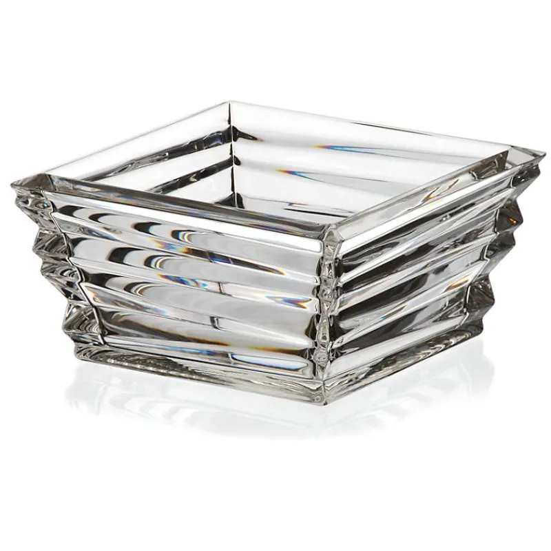 Schalen^German Crystal Schale aus Bleikristall 15x15cm, Transparent