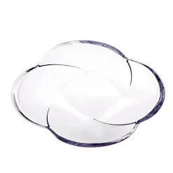 Schalen^Art Glass Schale "Blüte" (33cm)