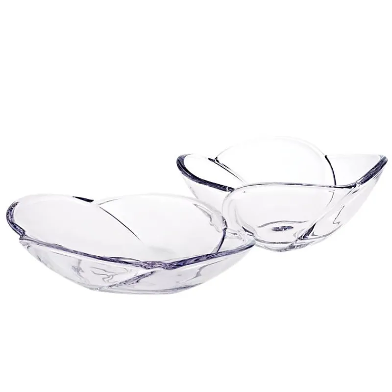 Schalen^Art Glass Schale "Blüte" (22,5cm)