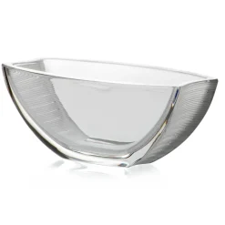 Schalen^Cristalica Schale 18cm transparent