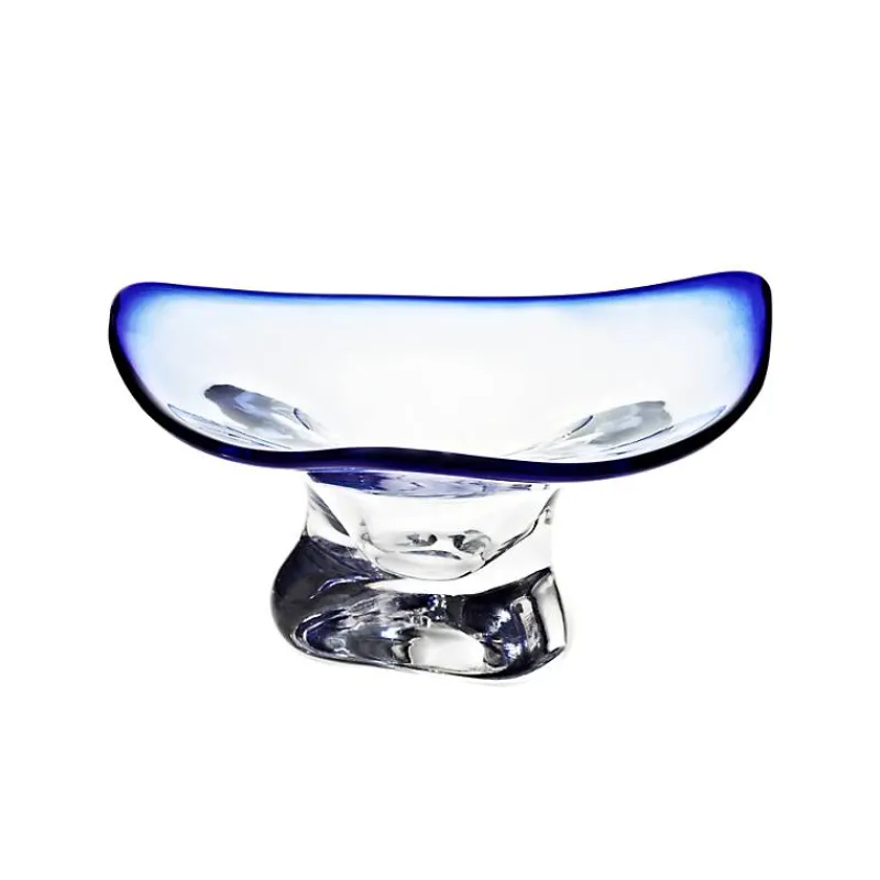 Schalen^Art Glass Schale dreieckig "Pavel" (23cm)