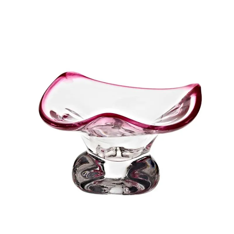 Schalen^Art Glass Schale dreieckig "Pavel" (23cm)