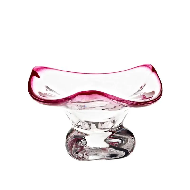 Schalen^Art Glass Schale dreieckig "Pavel" (23cm)