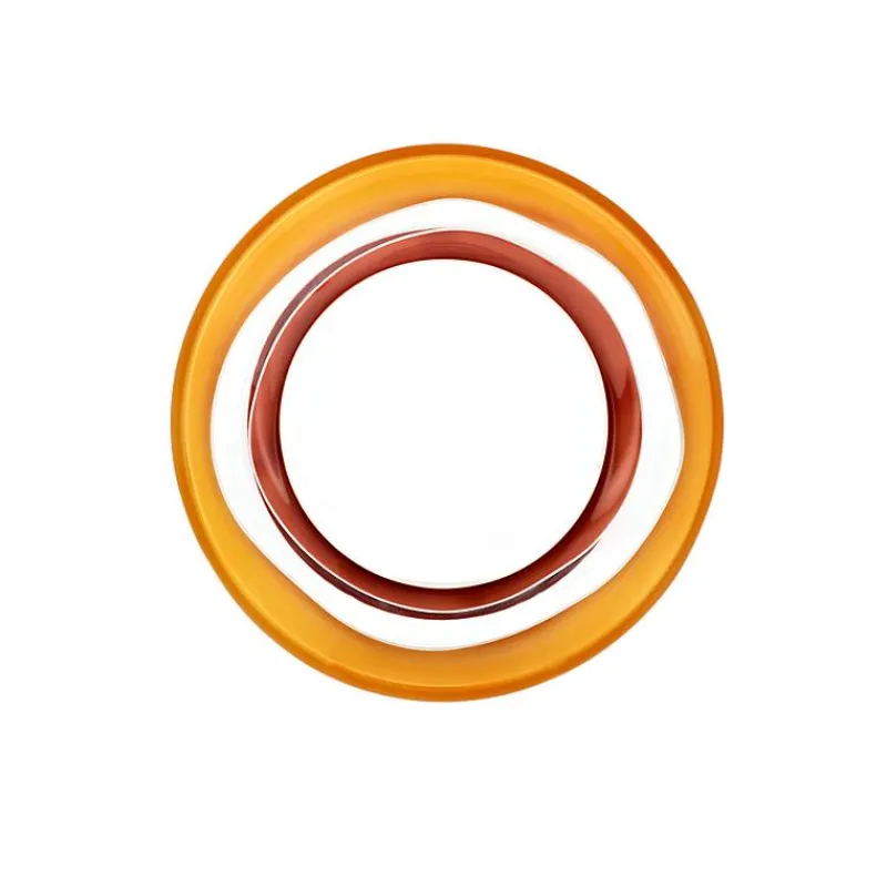 Halloween|Schalen^German Crystal Schale Elements Ø21cm, Orange/Rot, aus Bleikristall