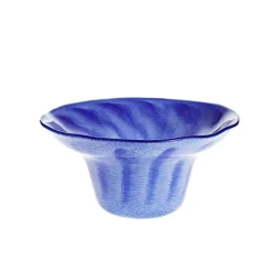 Schalen^Art Glass Schale gestreift "Pavel" (19cm)