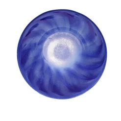 Schalen^Art Glass Schale gestreift "Pavel" (19cm)